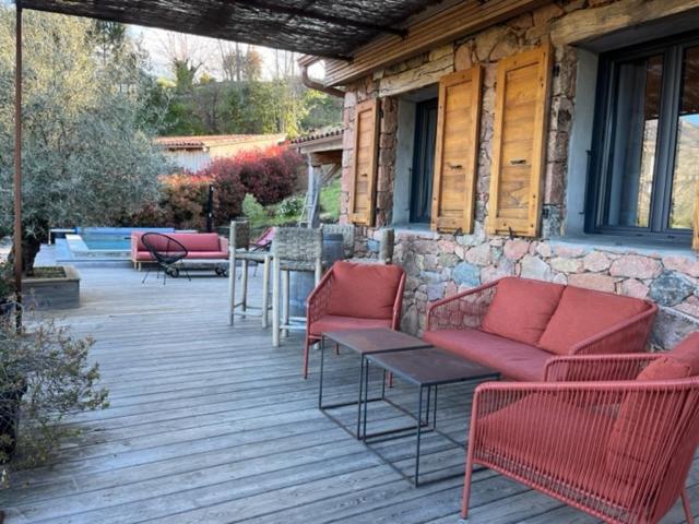 Bed and Breakfast Casa Santa Lucia Bocognano Exterior foto